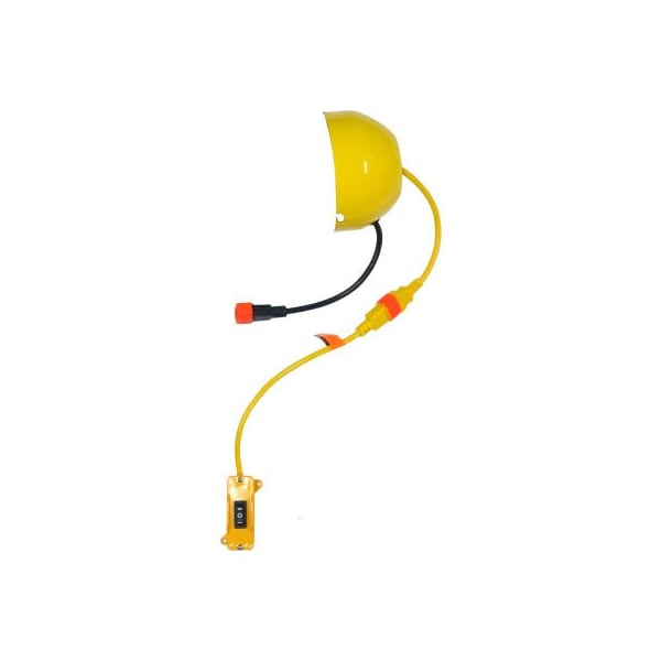 Hunter Fan Co. Jan Fan Jan Fan End Dome w/ 2 Speed Drop Cord Switch, Yellow JF-DCS - main